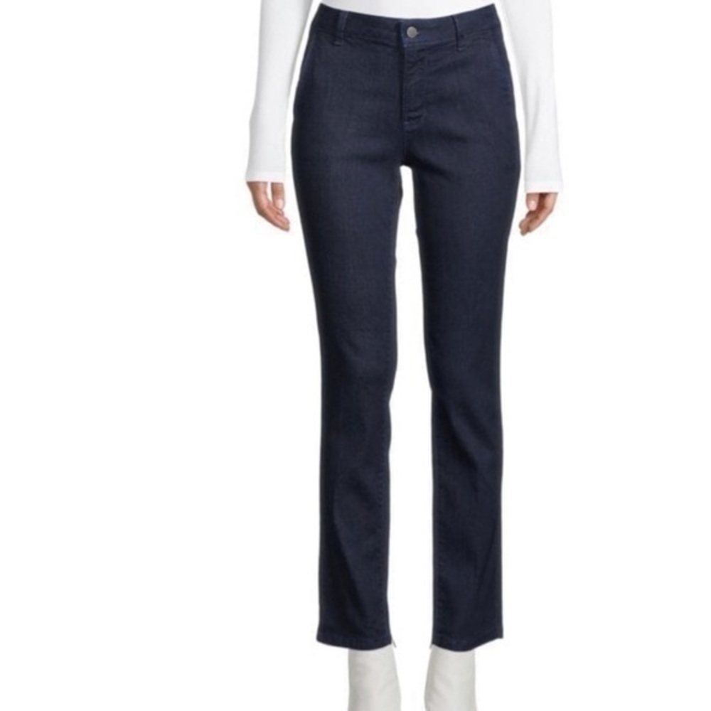 DKNY Dark Wash Straight Leg Jeans 10